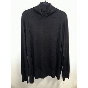 Universal Standard Black Turtleneck Size XL 26 28 Plus Size EUC Women’s Ladies